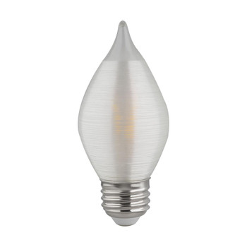 SATCO 4C15/LED/SA/E26/27K/120V (S23413) LED Filament Bulb