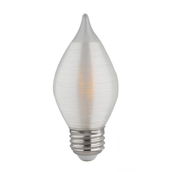 SATCO 4C15/LED/SA/E26/27K/120V/CD (S22713) LED Filament Bulb