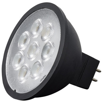 SATCO 6.5MR16/LED/40'/830/12V/BLACK (S11398) LED Lamp