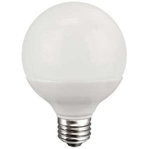 L6G25D2530KF TCP LED G25 Lamp - 6W 550L, 3000K