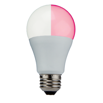 L60A19D27RF TCP ColorFlip LED A19 Lamp - 10W 800L, 2700K/Red