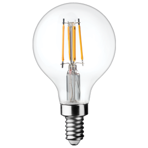 FG16D2524E12SCL92 TCP AmberGlow LED Filament Lamp - 25W 250L, 2400K