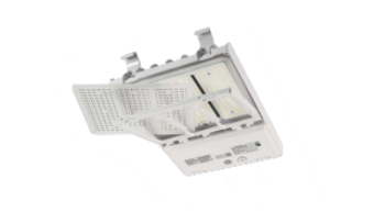 Keystone XFiT OpticSwap PowerSelect High Voltage Area LED Light Fixture - White-Housing