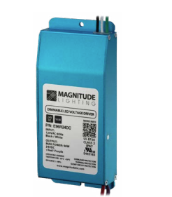 E60R12DC Magnitude E-Series Constant Voltage LED Driver - 60W 12V Dimmable UL-Recognize