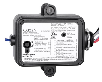 ALCR1277 NX Lighting Controls (Hubbell) UL924 Automatic Load Control Relay