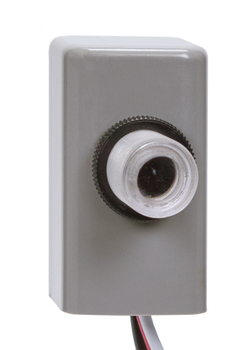 EK4036S Intermatic NIGHTFOX Premium Button Electronic LED Photocontrol Dusk-to-Dawn - 120-277V 1800VA