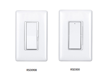 RSD300-120 / RSD0108 Current (HLI) NX Lighting Controls - Rocker Slide Dimmer Wallbox