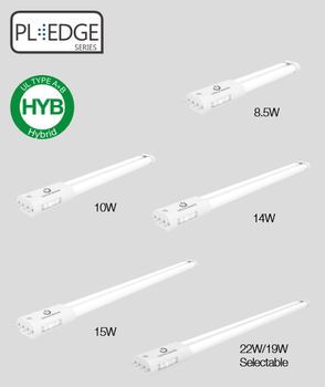 PLL/8CCTS/HYB/C Green Creative Field-select Power and CCT Color Hybrid LED PLL - 8.5W-22W 960-3350 Lumen Options