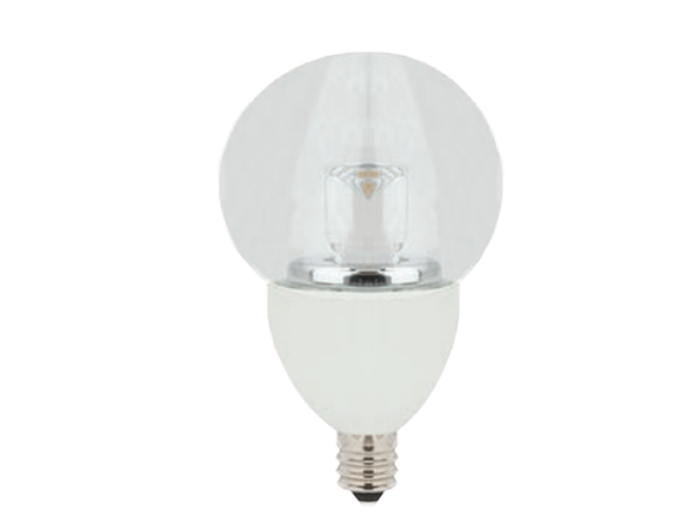 TCP 5W G16 LED Clear Globe Lamp