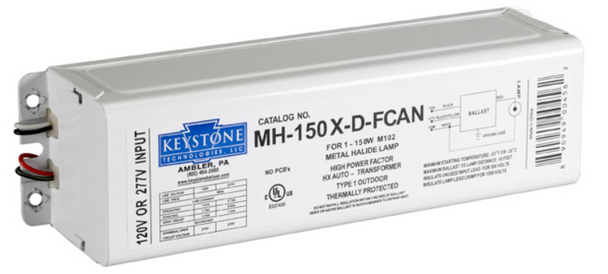 MH-150X-D-FCAN Keystone F-can Metal Halide Ballast - 150W M102