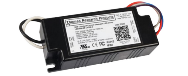 LED20W-48-C0350-D Thomas Research Products LED Driver - 20W 350mA Dimmable