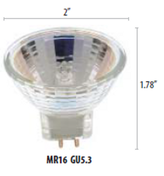 35W 12V/26D MR16 Bi-Pin Base