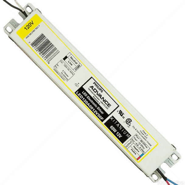 LED120A0012V50F Advance Xitanium Contant Voltage LED Driver - 60W 12V