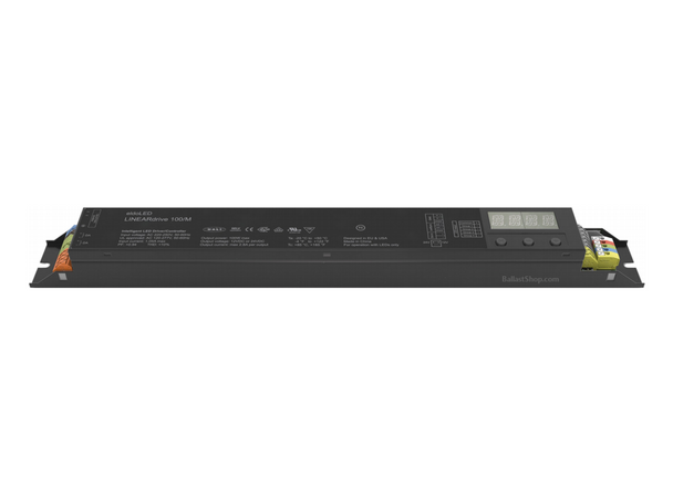 100M eldoLED LINEARdrive Programmable Constant Voltage LED Driver - 100W 12/24V DMX/DALI