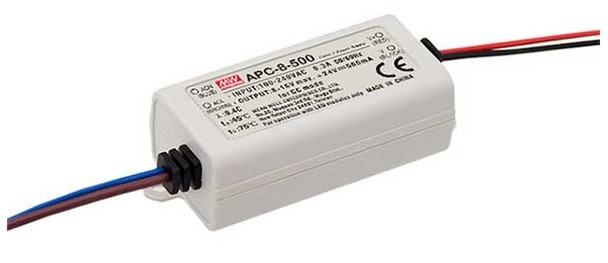 APC-12-700 Mean Well Constant Current LED Driver - 12W 700mA