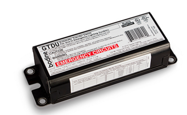 Gtdu Replaces Gtd Bodine Generator Transfer Device For Emergency Lighting