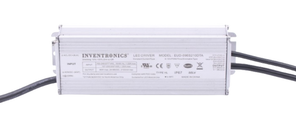 EUD-096S215DTA Inventronics Constant-Current LED Driver - 96W 2100mA Dimmable