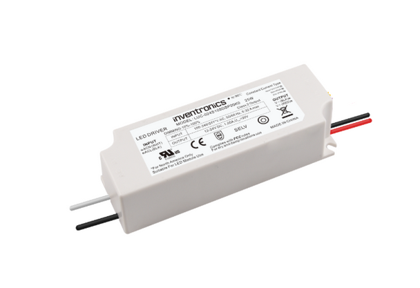 LUC-024S050SSP Inventronics Constant Current LED Driver - 24W 500mA Non-Dimming