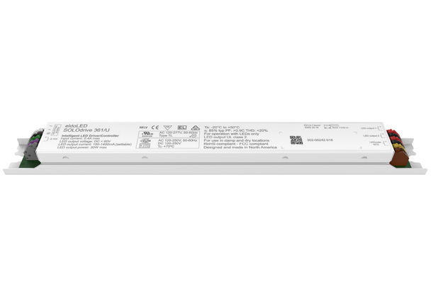 eldoLED SOLOdrive 361/U Programmable Constant Current LED Driver - 30W 0-10V Dimming