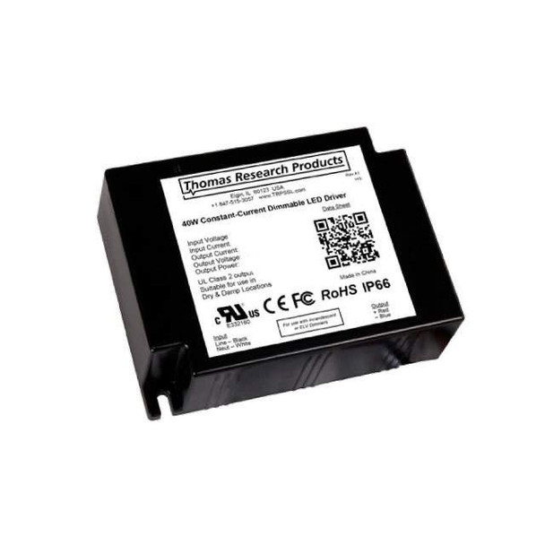 LED40W120-054-C0700-LT Thomas Research Low-Voltage Constant Current LED Driver - 40W 700mA Dimming
