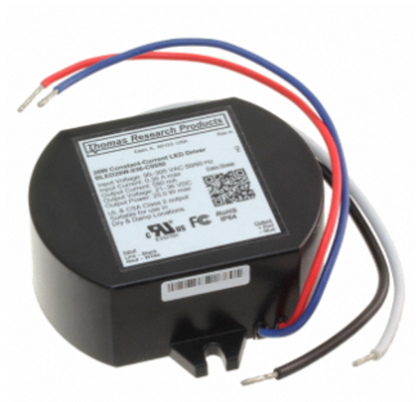 BLED20W-036-C0550 Thomas Research Constant Current LED Driver - 20W 550mA