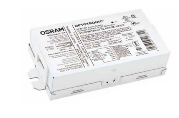 OTi55W/120-277/2A0/DIM-1 AUX OPTOTRONIC (57357/*2743W4) Programmable Compact LED Driver - 55W 1000mA Aux-port