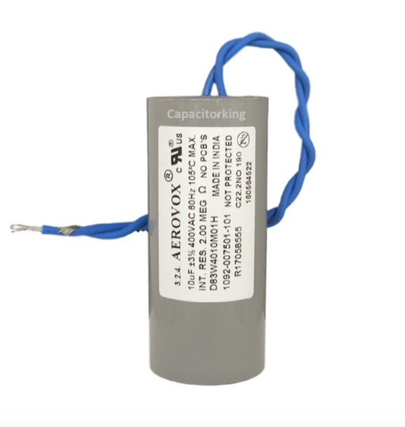 D83W4010M (4616-P) Aerovox Metal Capacitor - 400V 175W 10UF