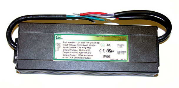 LD120W-114-C1050-RD EPtronics LED Driver - 120W 1050mA Dimming