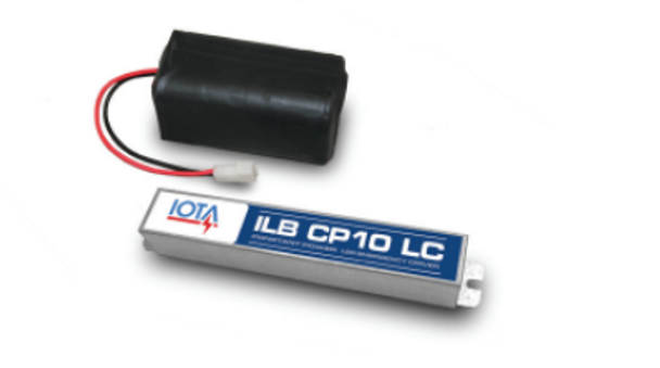 ILB-CP10-LC IOTA Constant Power Emergency LED Driver Kit - 10W Enclosed-board Cube-battery