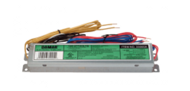 EL232DIM-120-277 50/100% Damar Electronic Step-Dimming Ballast