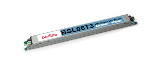BSL06T3 Bodine LED Emergency Lighting Driver - 6W Compact Low-Profile Self-Testing