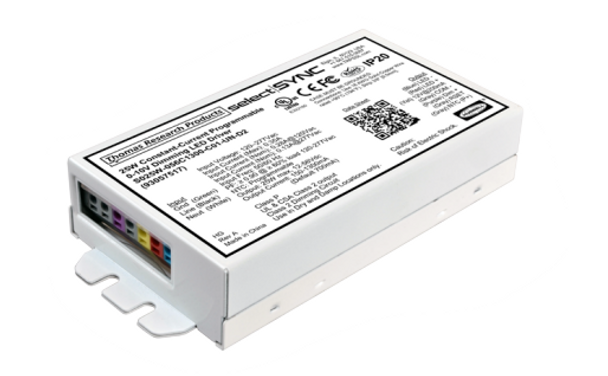 S025W-056C1300-C02-UN-D2 Thomas Research Programmable LED Driver - 25W 700mA Dimmable