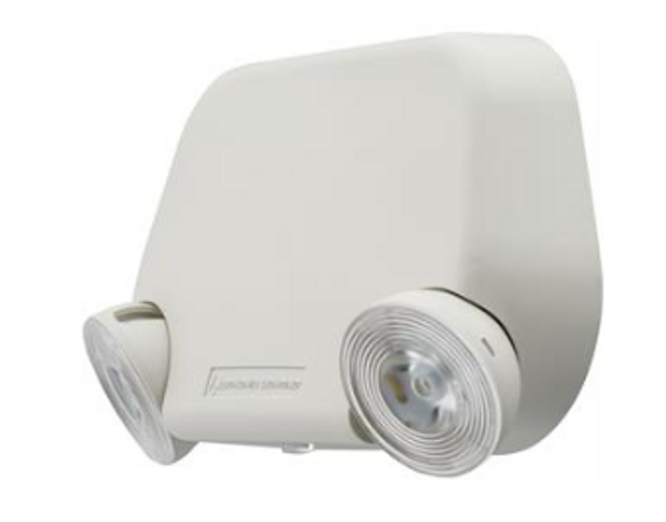 EU2L Lithonia LED Dual Head Emergency Light - Round Lamps