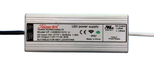 VF-12060D1310 Taurus Constant Voltage LED Power Supply - 60W 12V