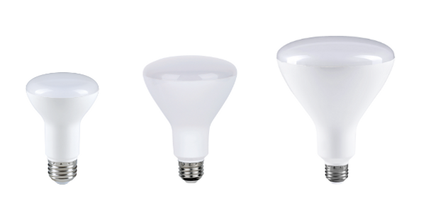 LEDxxWBR40/9xx-DIM-B EiKO LED Bulb - 6/7.5/13W 525/650/1075LM BR 27/30/40/50K