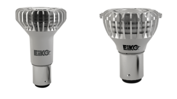 EiKO LED Replacement Elevator Lamps - 3W 125-Lumen BA15d/BA15s Base