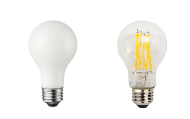 FA19D60xxE26Sxx95 TCP LED Filament Bulb - A19 8W 800LM E26 27/30/40/50K