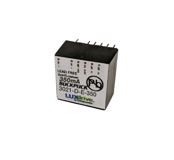 3021-D-E-350 LEDdynamics LUXdrive BuckPuck DC/DC Constant Current LED Driver - 11W 350mA