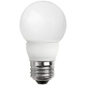 LED4E26G1624KF TCP LED G16 Lamp - 4W 200L, 2400K