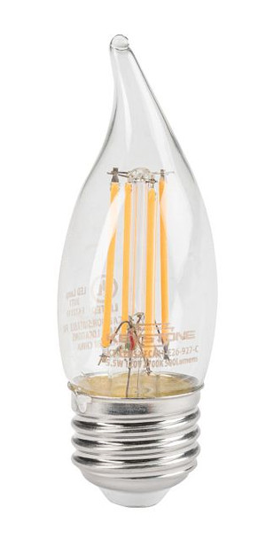 Keystone KT-LED5.5FCA11-E26-930-C LED Filament Candelabra Bulb
