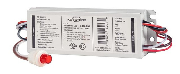 Keystone KT-EMRG-LED-4C-400-EN2 LED Emergency Backup