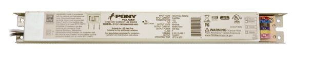 PYCC-1M1UNV085S-40D Fulham Pony LED Driver - 40W Field-Select 700/800/850mA