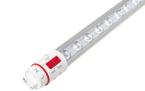 KT-LEDxxT8-xxxP2SO-8CSK-DX2 Keystone Sign Hero 360° Double-Sided Sign Tube - 18" to 120" Color-Select