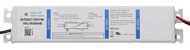 GEPS24LT-100U-NA Current GE Tetra LED Driver - 100W 24VDC