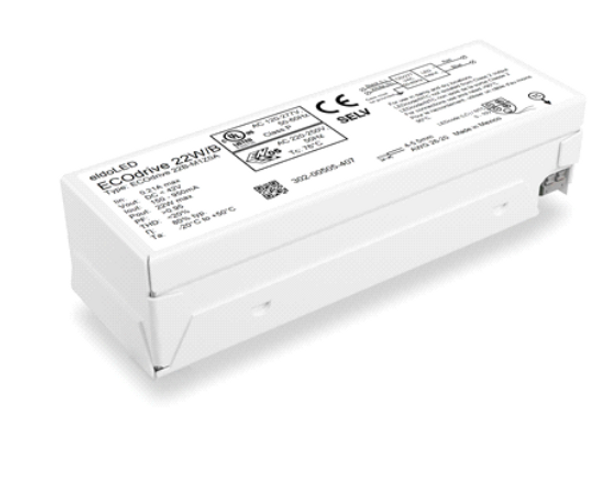 EC22B-M1M0Z1 eldoLED ECOdrive Programmable Constant Current LED Driver - 22W 350mA Dimmable