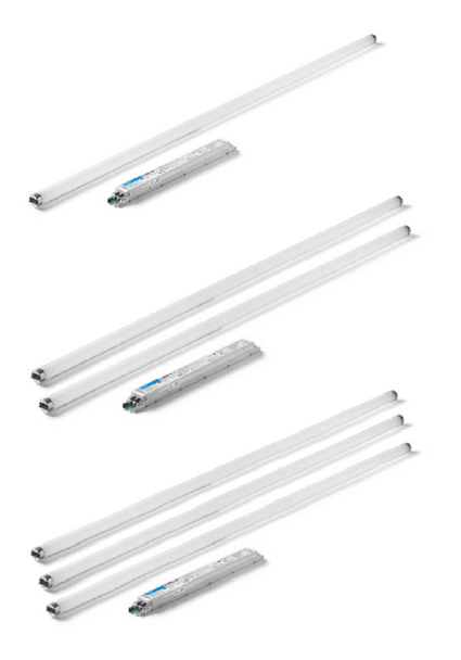 Lutron LED Driver + Lamp C-FLEX Conversion Kit - Retrofit for F32T8