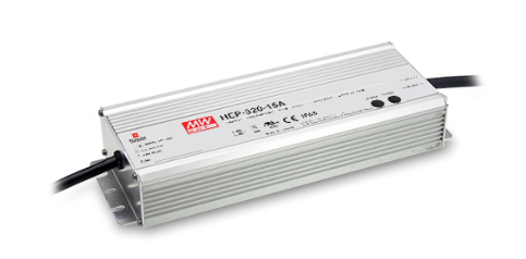 HEP-320-54A Mean Well CC+CV LED Driver - 320W 6000mA 54V Harsh-Enviro