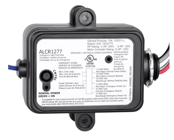 ALCR1277 NX Lighting Controls (Hubbell) UL924 Automatic Load Control Relay