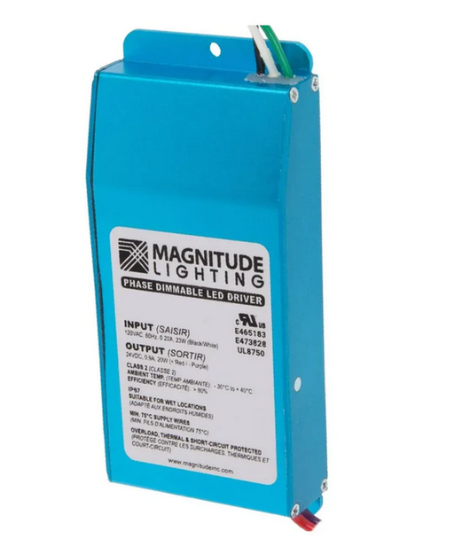 E40R12DC Magnitude E-Series Constant Voltage LED Driver - 40W 12V Dimmable UL-Recognized