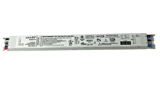OTi30/120-277/1A0 DX L Optotronic (*2743Y8/78033) eldoLED Programmable Constant Current LED Driver - 30W D4i